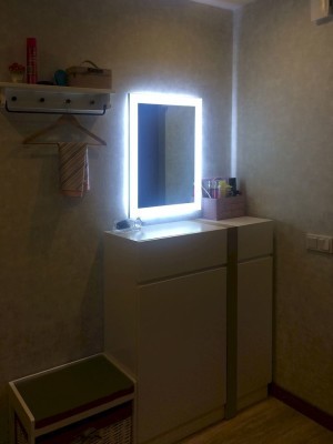 Der Spiegel Norma mit LED Ausleuchtung