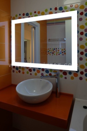 Der Spiegel Norma mit LED Ausleuchtung