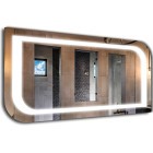 Der Spiegel Enrica mit LED Ausleuchtung