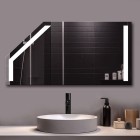 Der Spiegel Nadia LED 2 mit LED Ausleuchtung