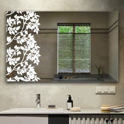 Der Spiegel Lorenza mit LED Ausleuchtung Der Spiegel Lorenza mit LED Ausleuchtung