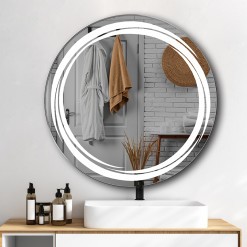 Spiegel Celeste Inox Gloss