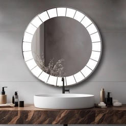 Der Spiegel Genesia mit LED Ausleuchtung