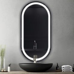 Der Spiegel Alice Inox Black