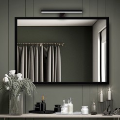 Der Spiegel alu 001 + Consol 01 Black