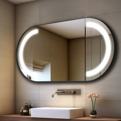 Der Spiegel Alessandra Inox Black