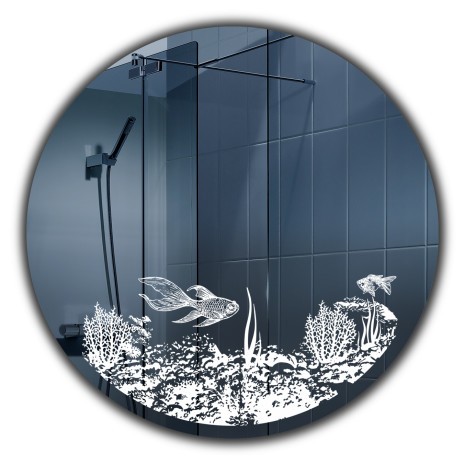 Der Spiegel Aquarium mit LED Ausleuchtung