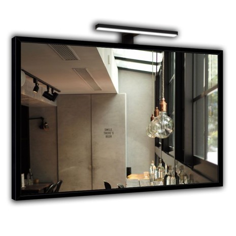 Der Spiegel alu 001 + Consol 01 Black