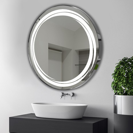Spiegel Celeste Inox Gloss