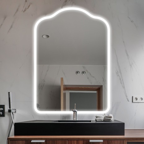 Der Spiegel Sibilla Edge mit LED Ausleuchtung