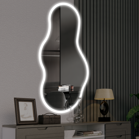 Der Spiegel Veronica Edge mit LED Ausleuchtung Der Spiegel Veronica Edge mit LED Ausleuchtung