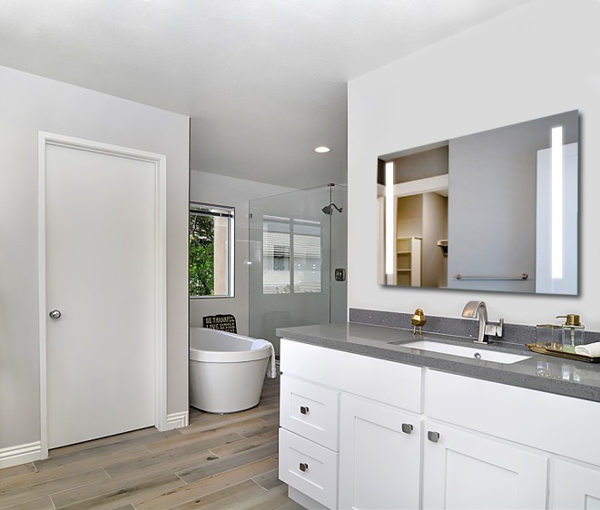 Der Spiegel Elvira mit LED Ausleuchtung - Foto 3