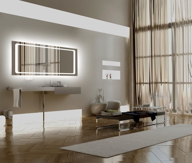 Der Spiegel Adele + Umrissbeleuchtung - Foto 3