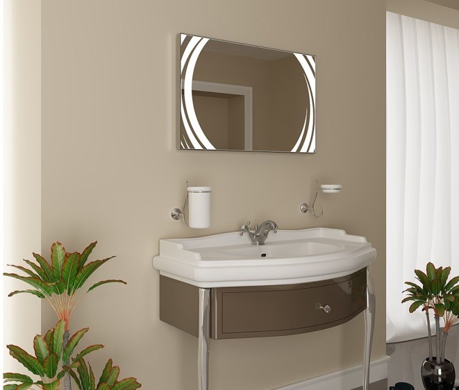 Der Spiegel Alba mit LED Ausleuchtung - Foto 3