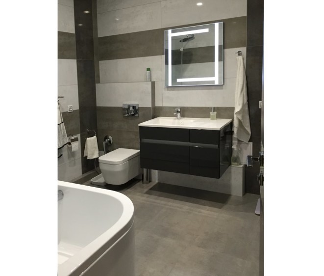 Der Spiegel Viola mit LED Ausleuchtung - Foto 3