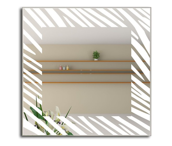 Der Spiegel Zebrano mit LED Ausleuchtung - Foto 2