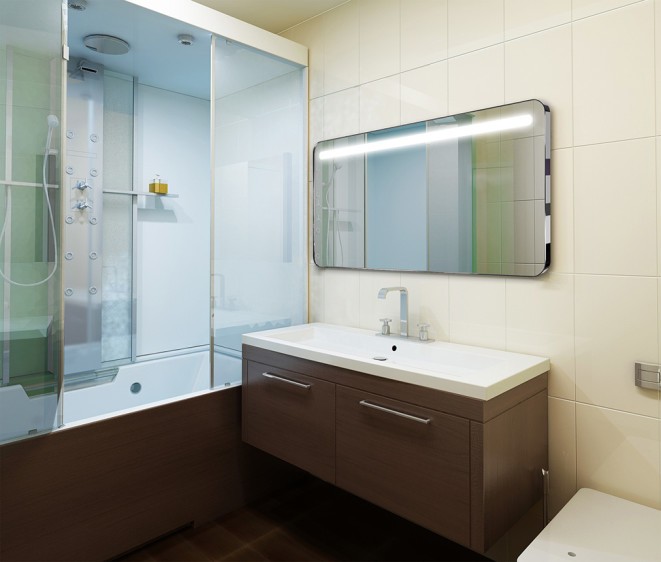 Spiegel Natalia Inox Gloss  - Foto 3