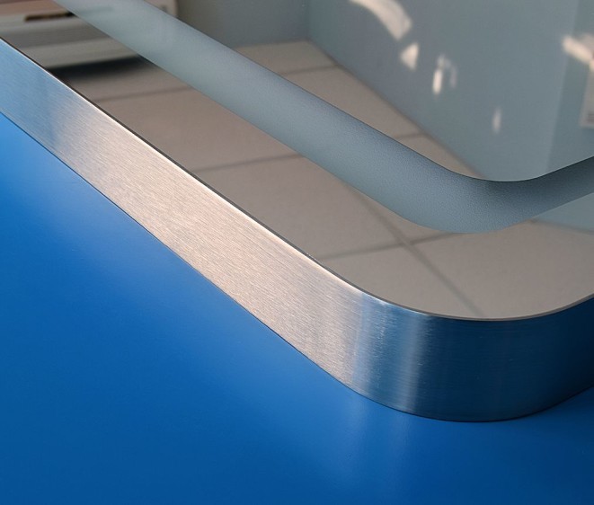 Der Spiegel Loretta Inox mit LED Ausleuchtung - Foto 5