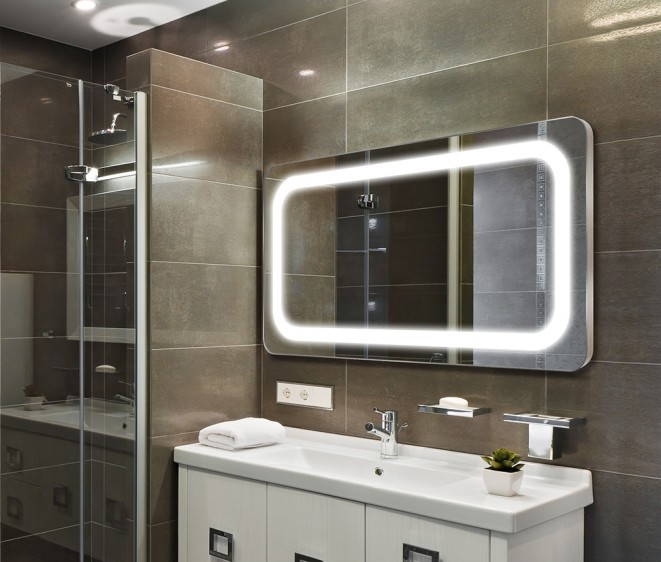 Der Spiegel Loretta Inox mit LED Ausleuchtung - Foto 3