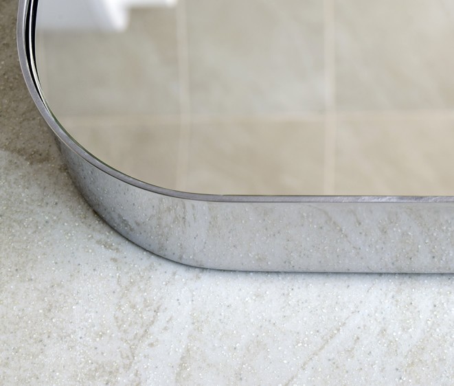 Spiegel Camilla Inox Gloss  - Foto 4