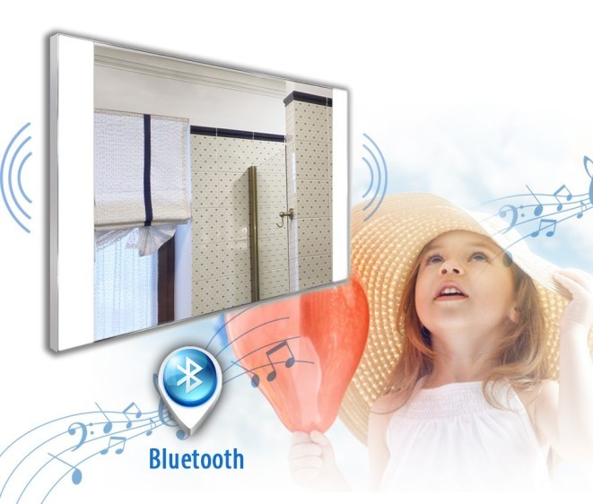 Spiegel mit Lautsprechern  Sabina + Bluetooth - Foto 4