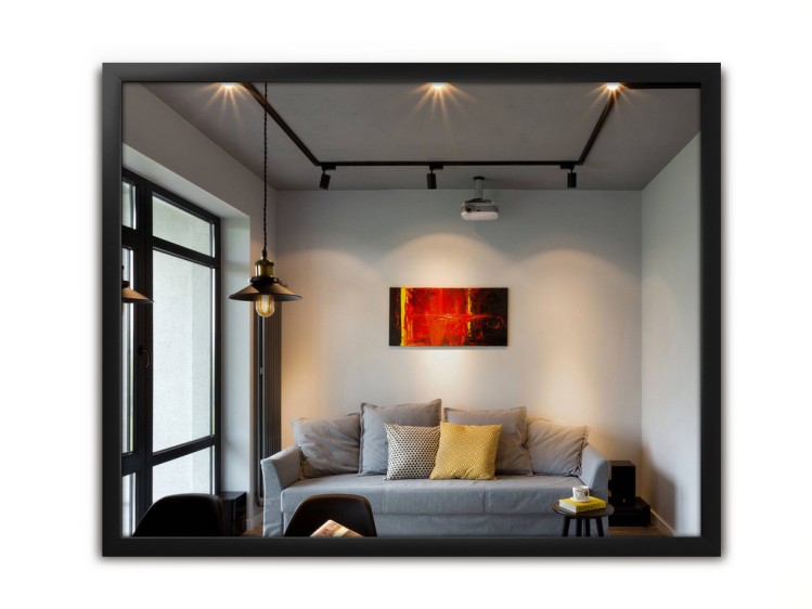 Der Spiegel alu 001 Black - Foto 2