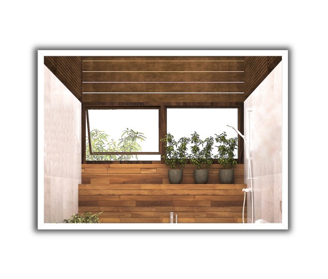 Der Spiegel alu 001 White - Foto 2