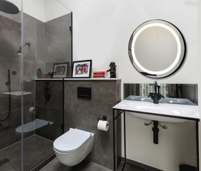 Der Spiegel Silvia Inox Black - Foto 3