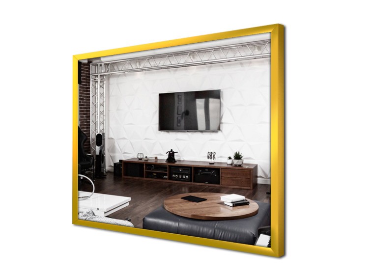 Der Spiegel alu 001 Gold - Foto 1
