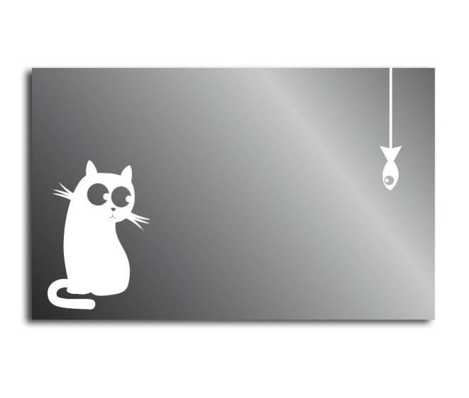 Der Spiegel Cat&Fish mit LED Ausleuchtung - Foto 4