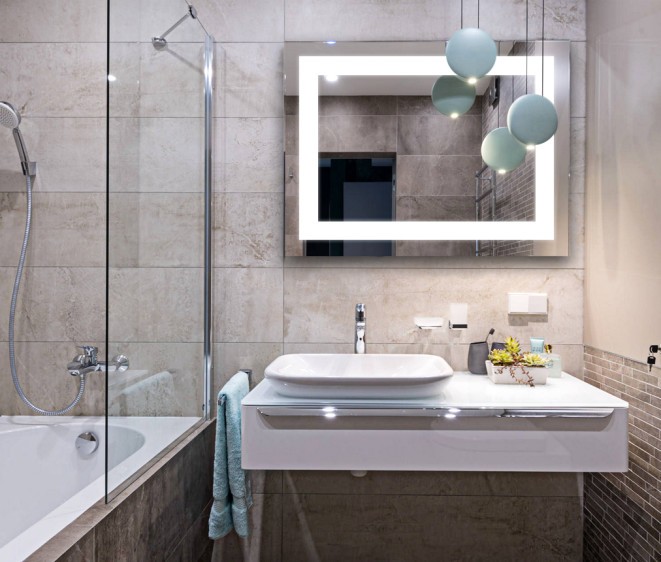 Der Spiegel Elena mit LED Ausleuchtung - Foto 3