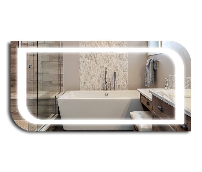 Der Spiegel Enrica mit LED Ausleuchtung