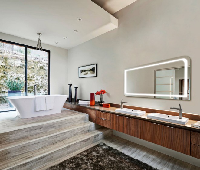 Der Spiegel Enrica mit LED Ausleuchtung - Foto 3