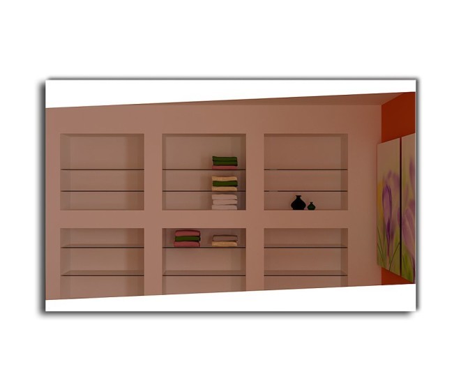 Der Spiegel Amelia mit LED Ausleuchtung - Foto 1