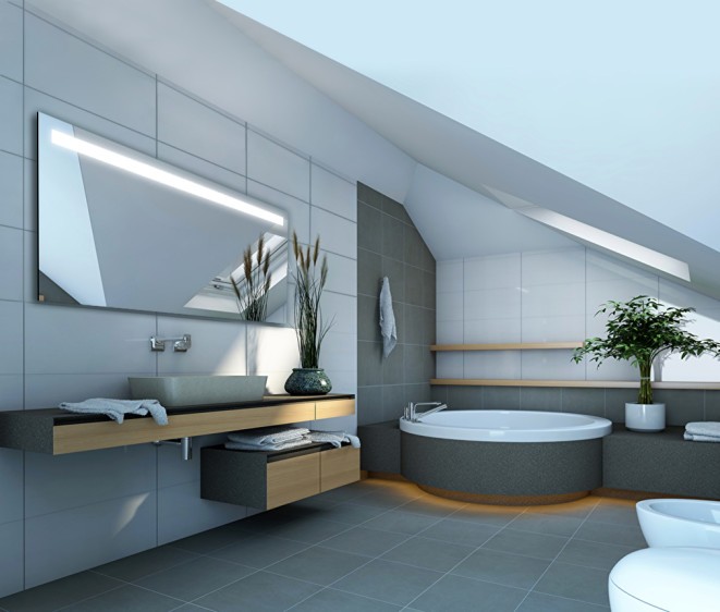 Der Spiegel Alina mit LED Ausleuchtung - Foto 3