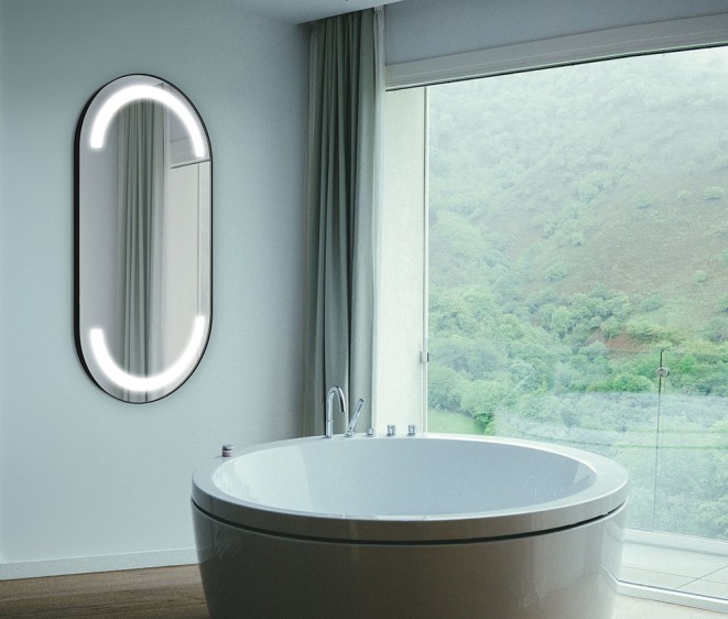 Der Spiegel Alberta Inox Black - Foto 3