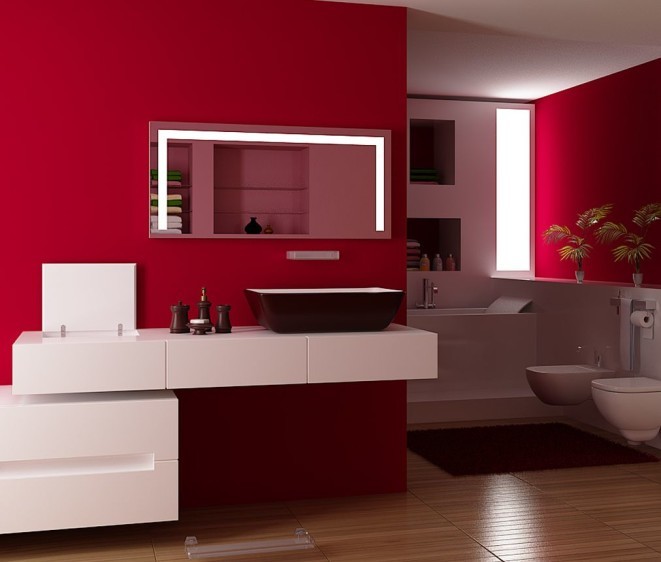 Der Spiegel Evelina mit LED Ausleuchtung - Foto 3