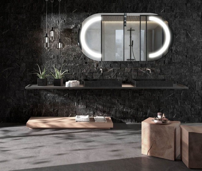 Der Spiegel Alessandra mit LED Ausleuchtung - Foto 3