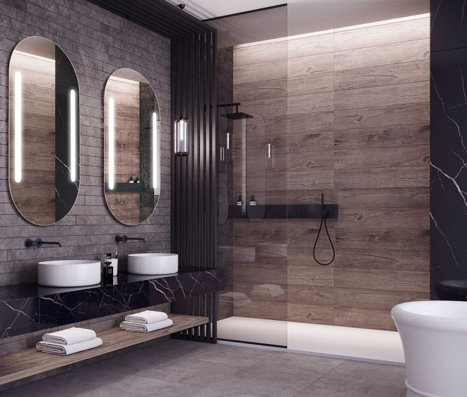 Der Spiegel Beatrice mit LED Ausleuchtung - Foto 2