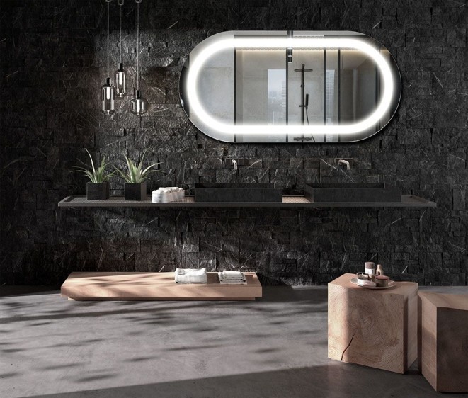 Der Spiegel Anatolia mit LED Ausleuchtung - Foto 3