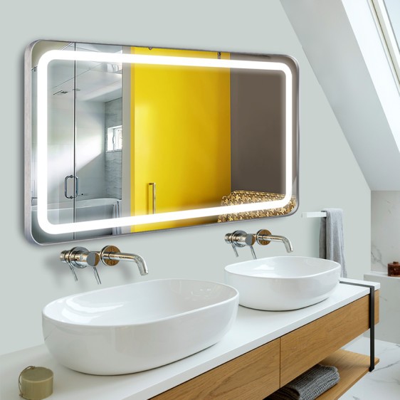 Der Spiegel Loretta Inox mit LED Ausleuchtung - Foto 7