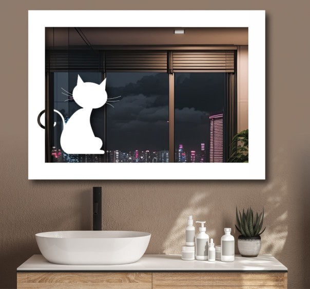 Der Spiegel Kitten mit LED Ausleuchtung - Foto 5