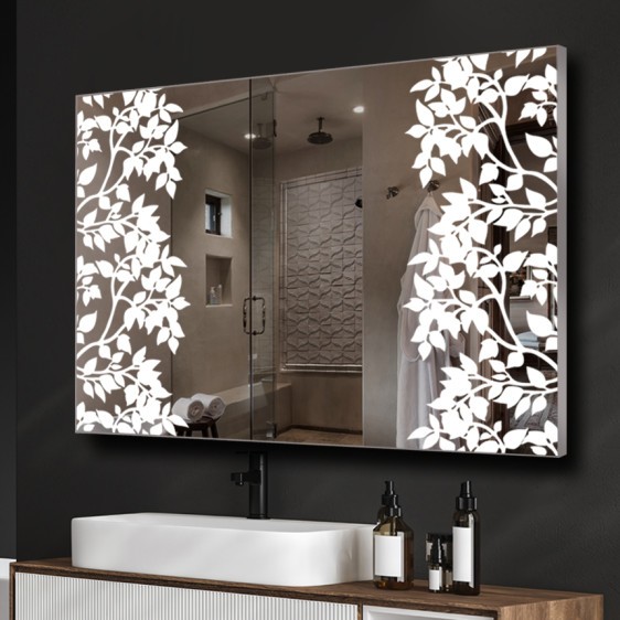 Der Spiegel Lorenza 2 mit LED Ausleuchtung - Foto 6 Der Spiegel Lorenza 2 mit LED Ausleuchtung - Foto 6