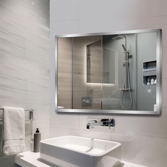 Der Spiegel alu 001 Chrome - Foto 6