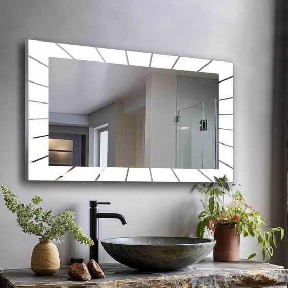 Der Spiegel Amata mit LED Ausleuchtung - Foto 6