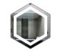 Der Spiegel Hexagon LED mit LED Ausleuchtung - Foto 1