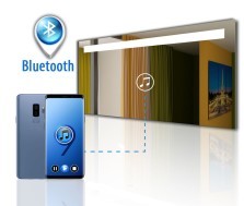 Spiegel mit akustischem System Alina + Bluetooth