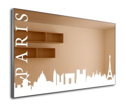 Der Spiegel Paris mit LED Ausleuchtung
